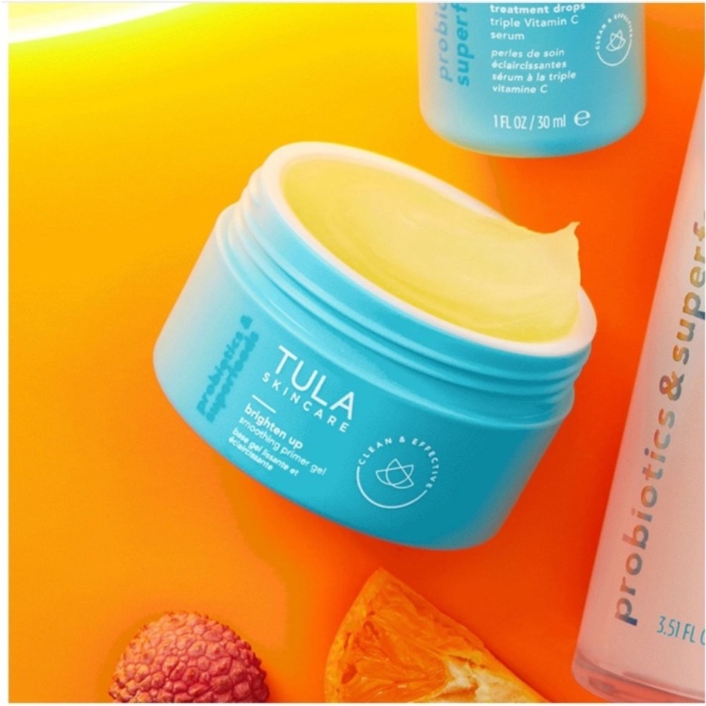 💙 Tula Skincare💙 BRIGHTEN UP SMOOTHING PRIMER GEL💙 BRAND NEW IN BOX💙